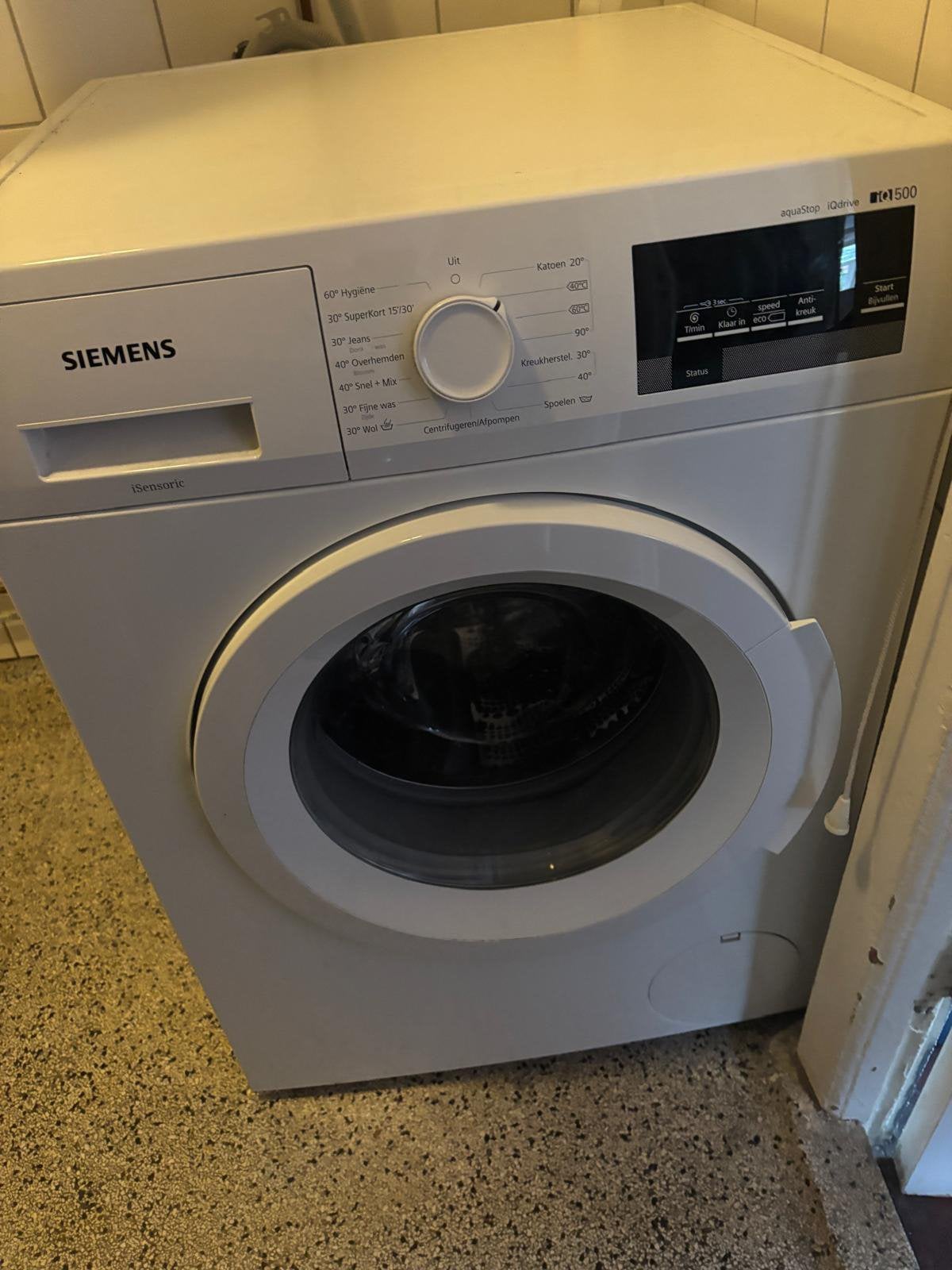 Siemens wasmachine, 6 tot 8 kg, Ophalen of Verzenden, 1200 tot 1600 toeren, 85 tot 90 cm