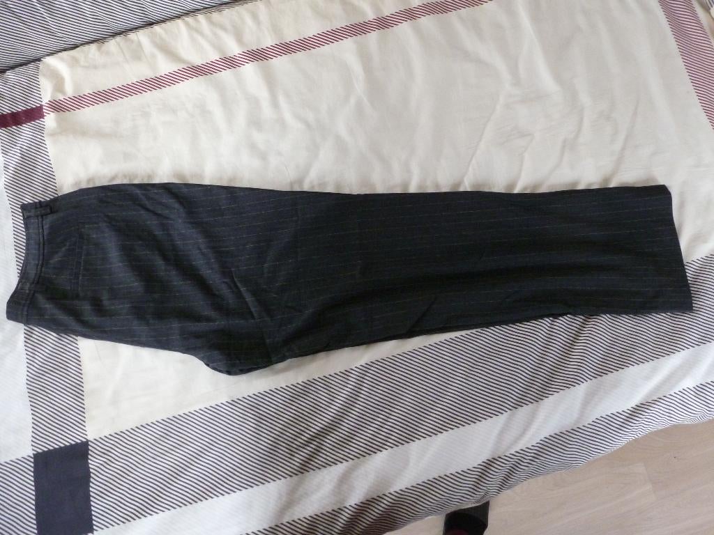 zerres KRIJTSTREEP grijs 42 / L32 -GRATIS zend, Verzenden, Maat 42/44 (L), Nieuw, Grijs