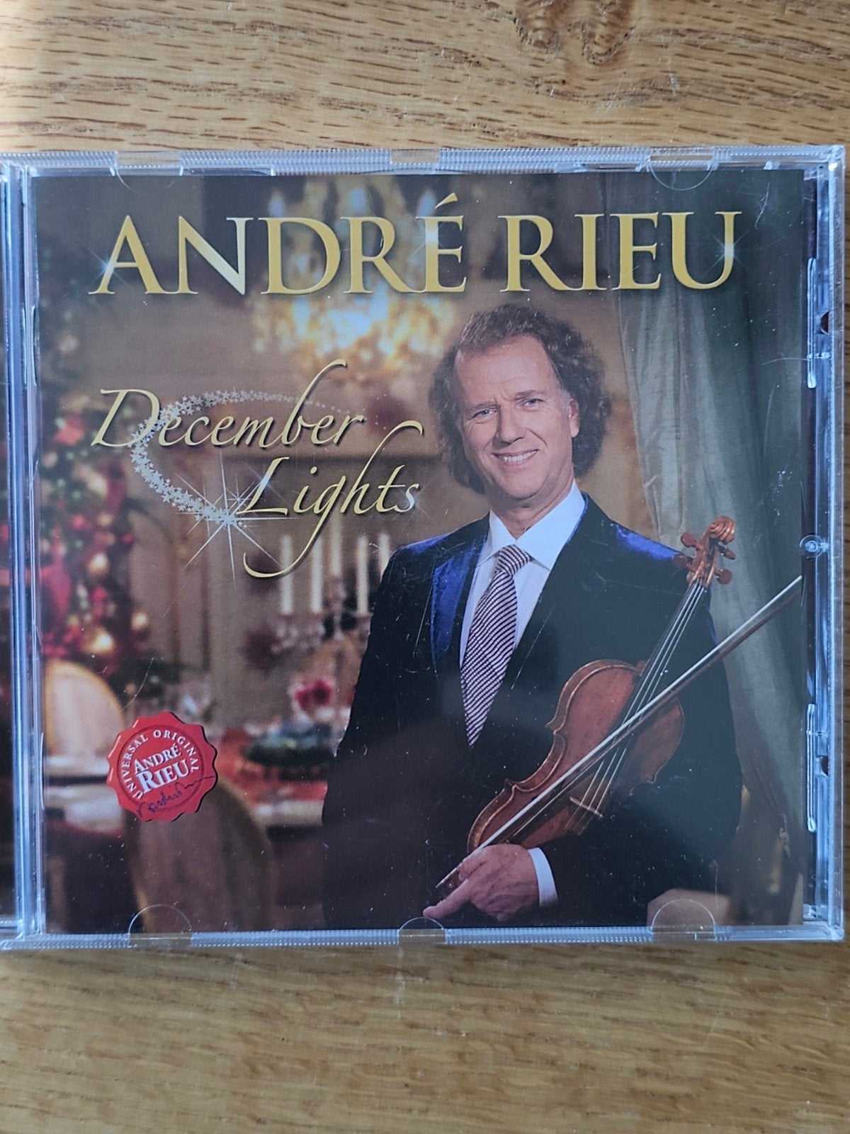 André Rieu - December Lights CD (Kerstmuziek), Ophalen of Verzenden, Zo goed als nieuw, Orkest of Ballet