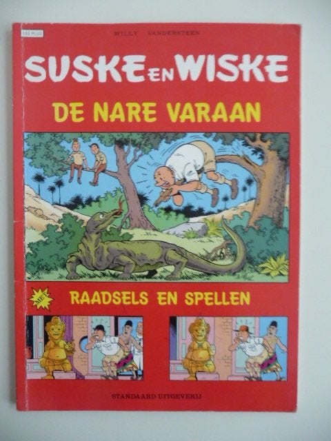 Stripboek nr.153 plus, SUSKE EN WISKE -DE NARE VARAAN- 1988, Eén stripboek, Ophalen of Verzenden, Gelezen