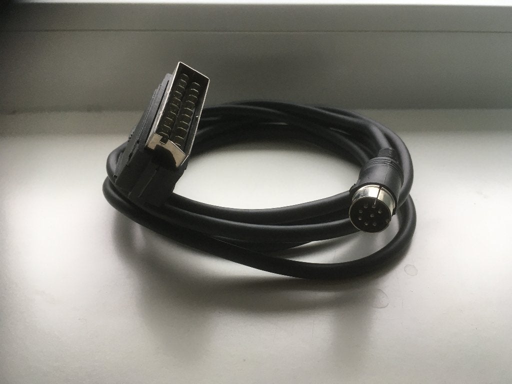scart kabels diverse partij 7 stuks, Ophalen of Verzenden, Refurbished, 2 tot 5 meter, Scartkabel