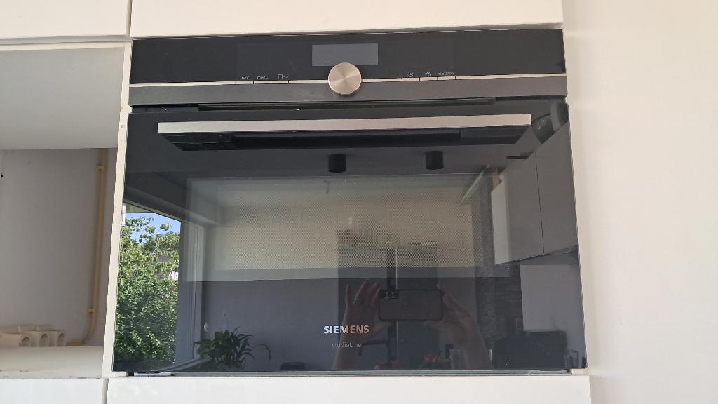 Siemens combi oven, Ophalen, 45 tot 50 cm, Gebruikt, 60 cm of meer
