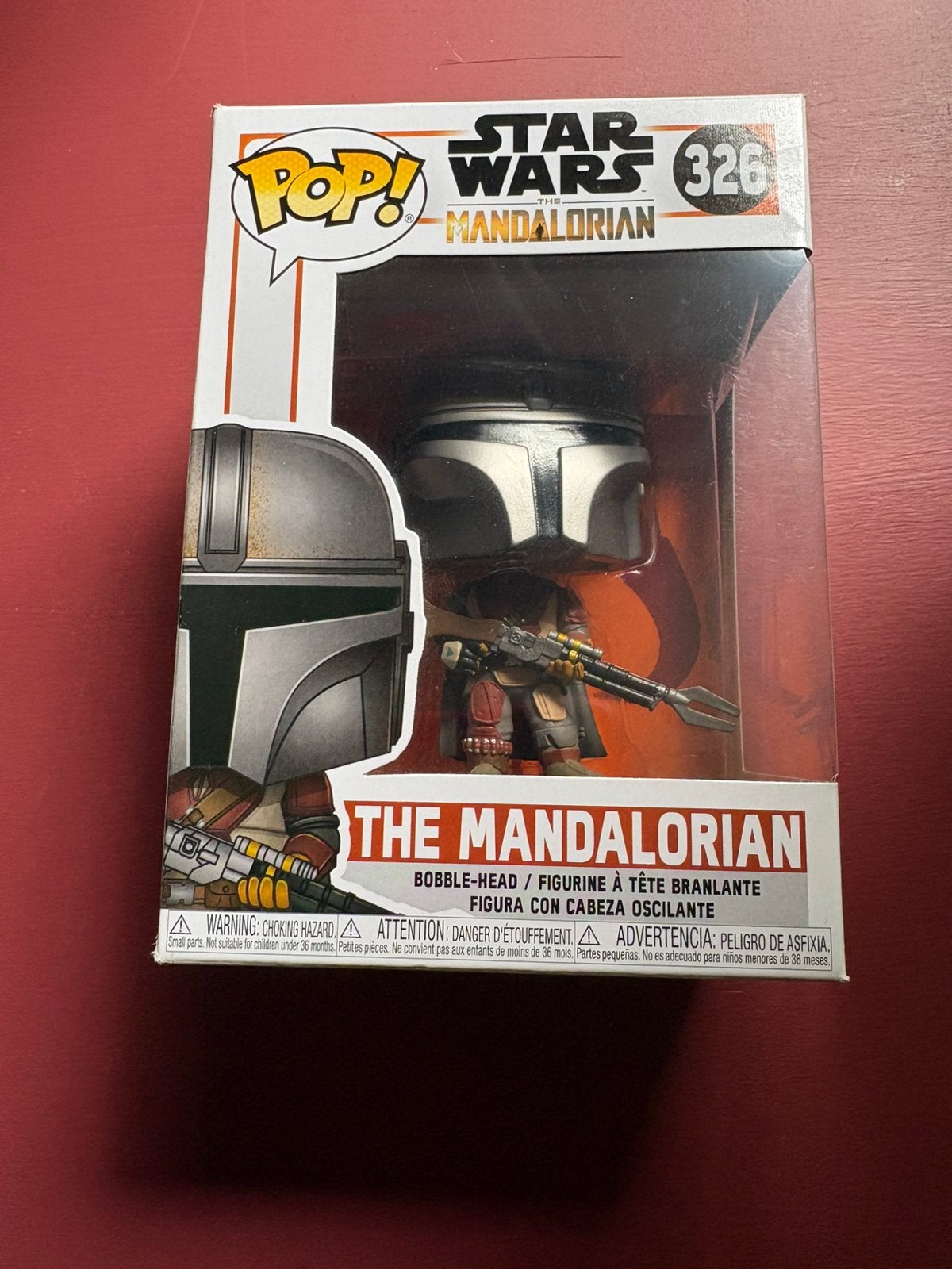 Funko Pop! The Mandalorian, Ophalen of Verzenden, Gebruikt