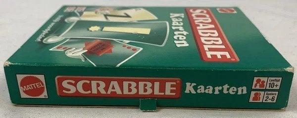 Scrabble kaartspel Mattel familiespel, Coolsingel 104, 3011 AG Rotterdam, Netherlands, Mattel, Verzenden, Een of twee spelers