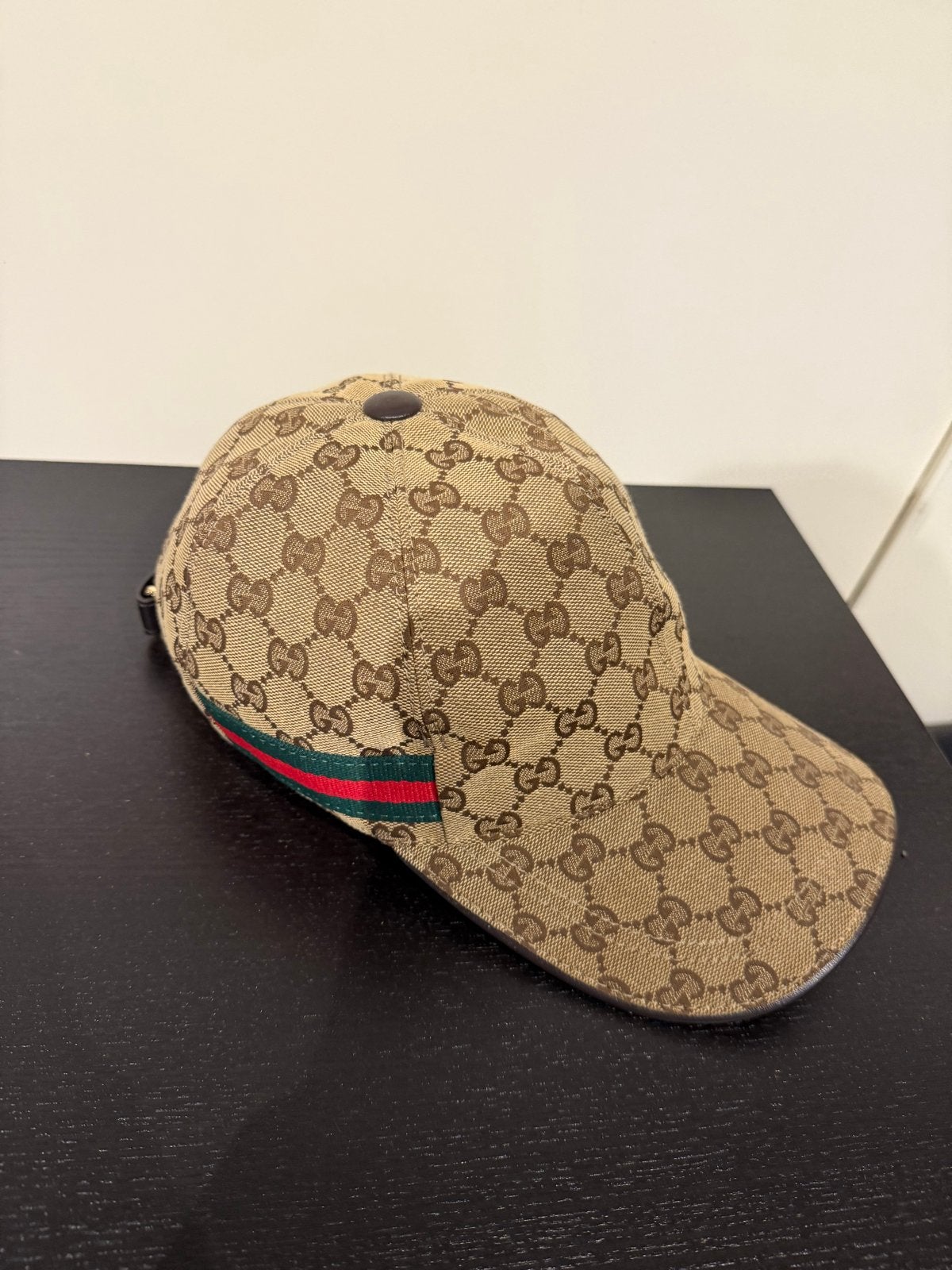 Gucci GG Canvas Baseballpet, Ophalen of Verzenden, Zo goed als nieuw, Pet