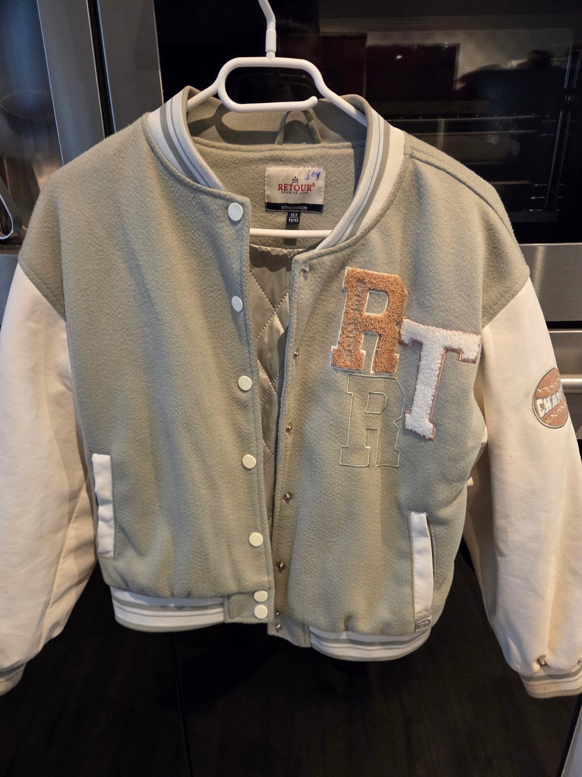 Retour baseball jack maat 152 (11/12 jaar), Kinderen en Baby's, Kinderkleding | Maat 152, Ophalen, Jongen of Meisje, Zo goed als nieuw