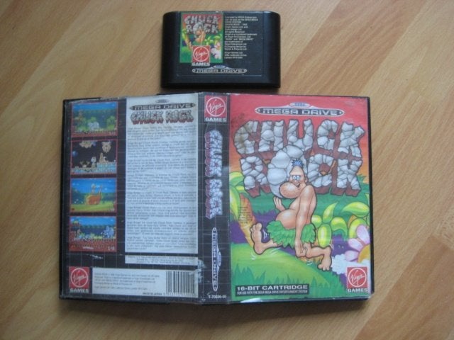 Chuckrock Sega Mega Drive Megadrive, Spelcomputers en Games, Games | Sega, 1 speler, Ophalen of Verzenden, Vanaf 3 jaar, Platform