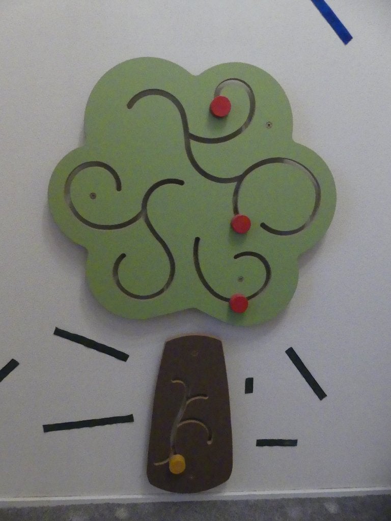 Motoriek Wand Spel / Boom / Educatief Wandpaneel / Hout, Ophalen of Verzenden, Zo goed als nieuw, Overige typen