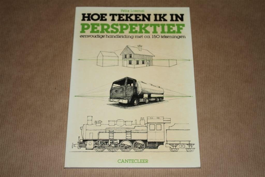 Hoe teken ik in perspektief. Eenvoudige handleiding., Ophalen of Verzenden, Gelezen, Tekenen en Schilderen
