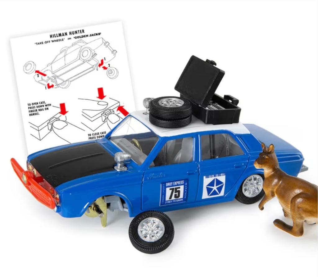 Hillman Hunter & Kangoeroe London Sydney 1/43 CORGI NEW 302, Verzenden, Nieuw, Auto, Corgi