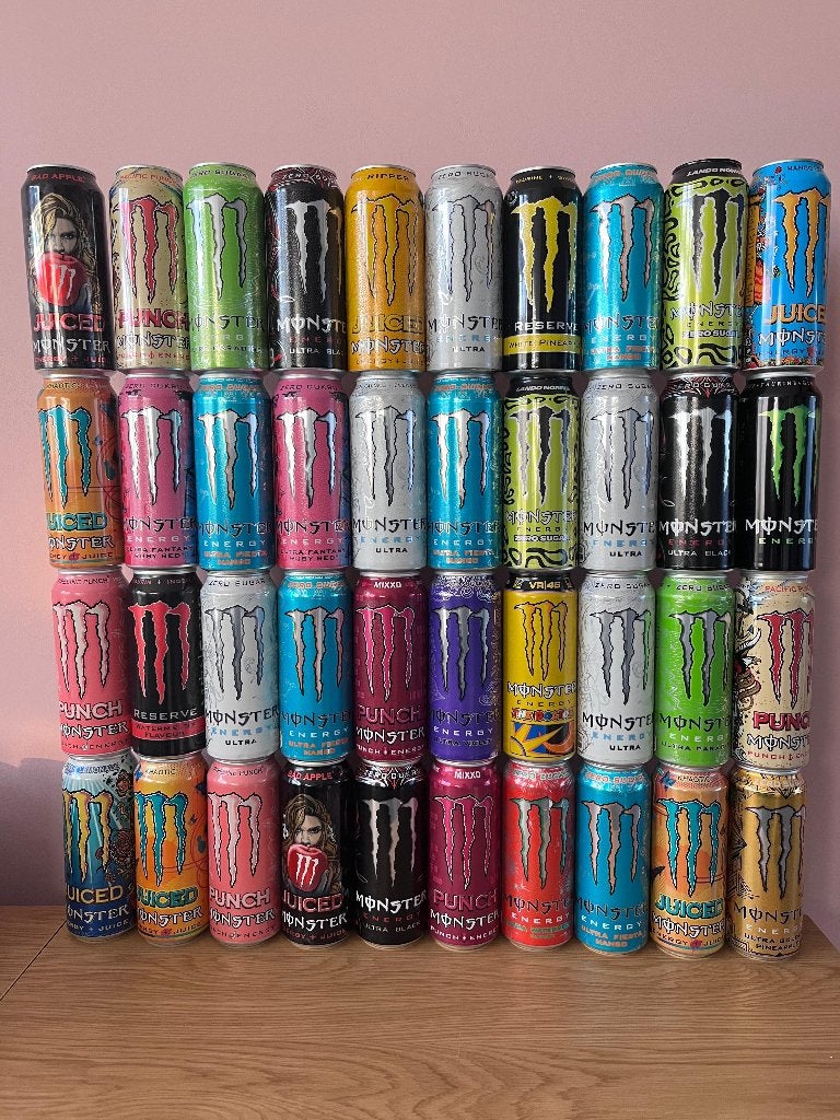 MEGA Monster Energy verzameling, Ophalen of Verzenden