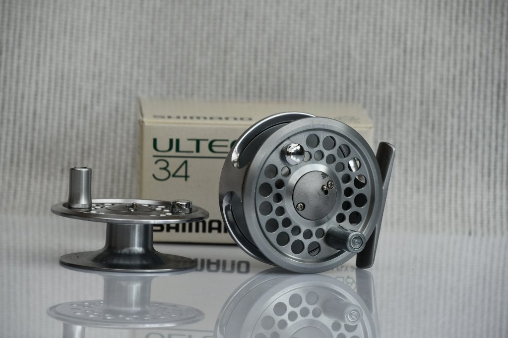 Shimano Ultegra 3/4 reel met extra spoel., Ophalen of Verzenden, Gebruikt, Overige typen
