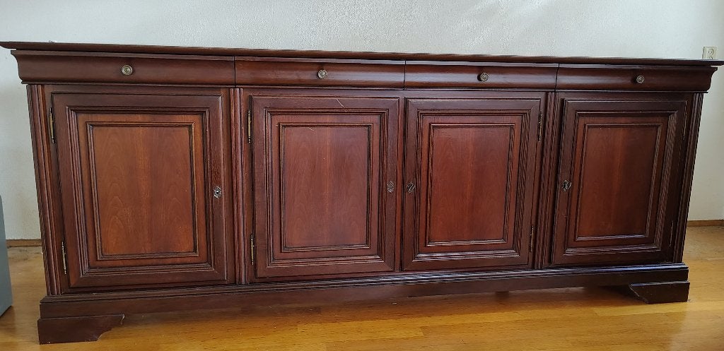 Klassiek dressoir met lades en deuren, Huis en Inrichting, Ophalen, Gebruikt, Met lade(s), Klassiek