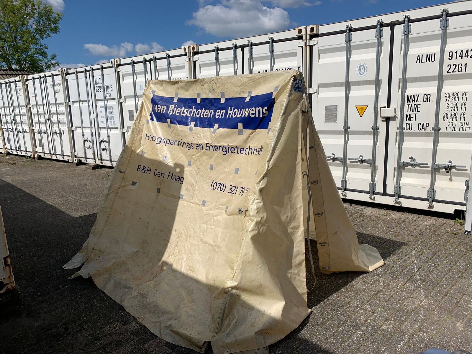 Werktent stevige kwaliteit, Ophalen of Verzenden