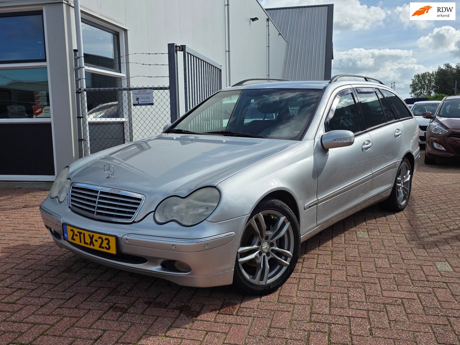 Mercedes-Benz C-klasse Combi 200 K. Classic goed onderhouden, Auto's, Gebruikt, 4 cilinders, 1796 cc, 163 pk