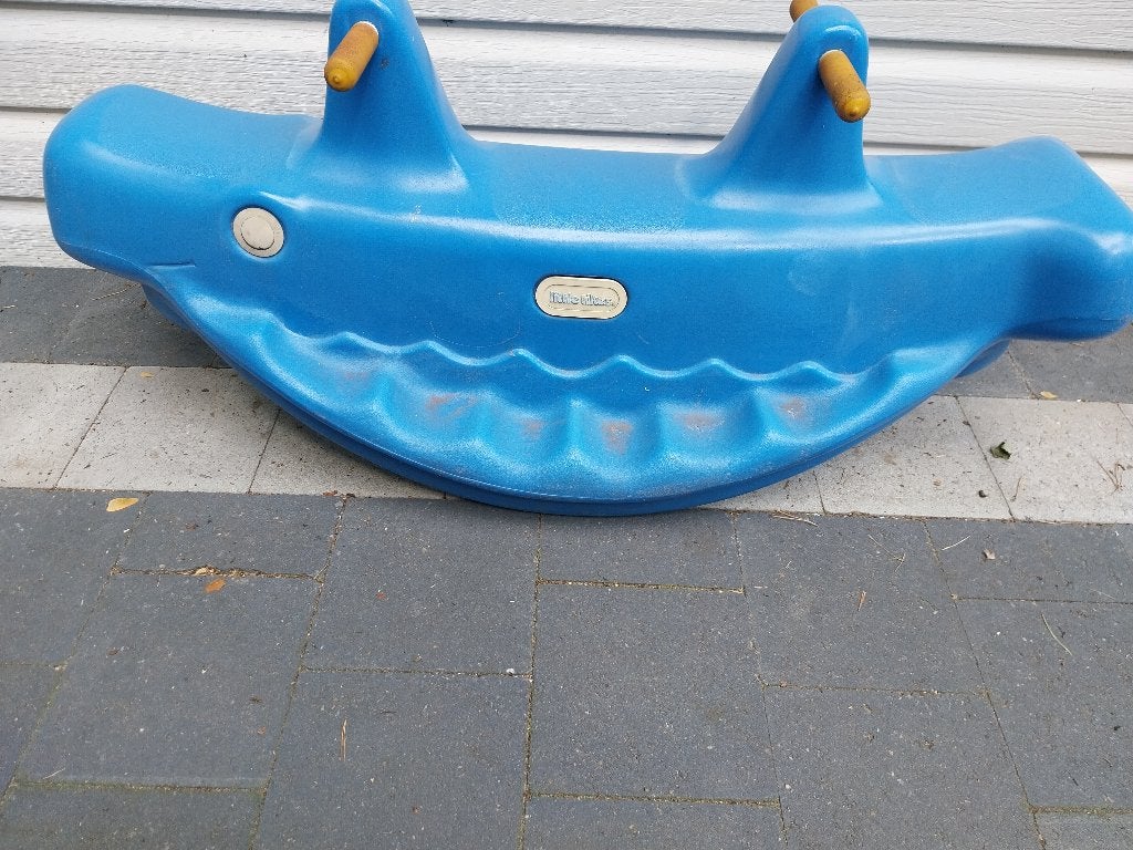 Little Tikes Walvis Wip Blauw, Ophalen, Gebruikt