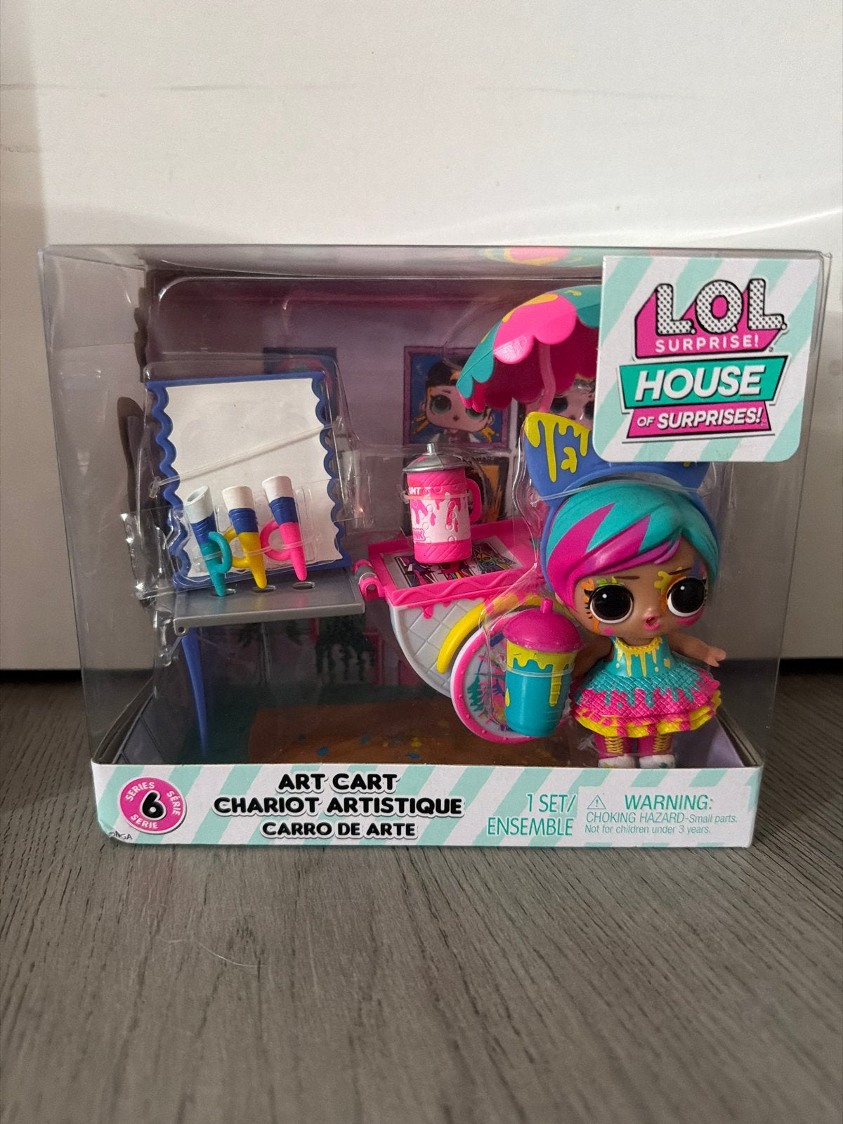 L.O.L. Surprise! House of Surprises Art Cart - Nieuw, Ophalen of Verzenden, Nieuw, Meisje
