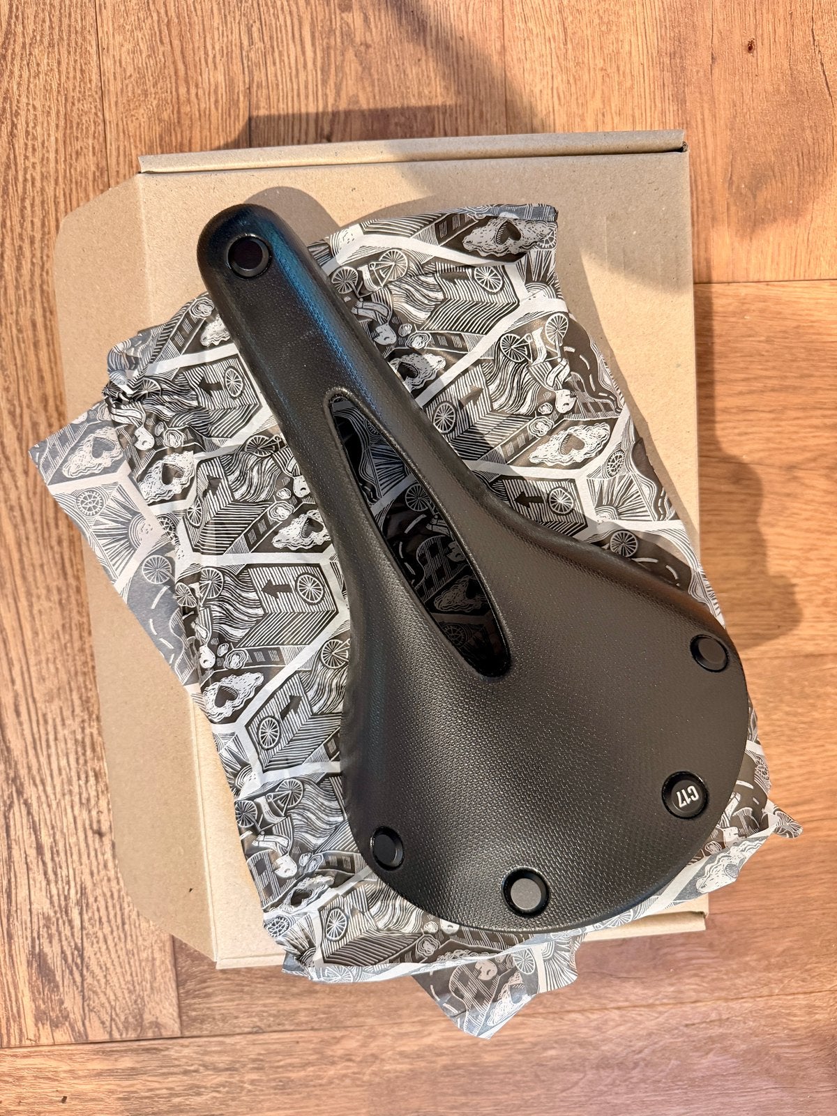 Brooks Cambium zadel C17, Overige materialen, Ophalen of Verzenden, Zadel, Stadsfiets