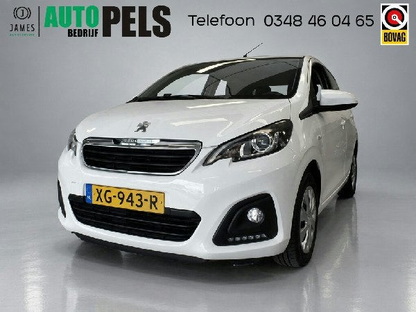 Peugeot 108 1.0 e-VTi Active, 73pk, 5drs Airco, Elek ramen,, Voorwielaandrijving, Stof, Gebruikt, Euro 6