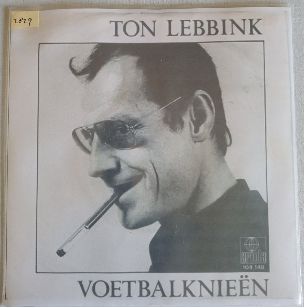 Ton Lebbink - Voetbalknieën. (VG+), Cd's en Dvd's, Gebruikt, Fotohoes, 7 inch, Ophalen of Verzenden