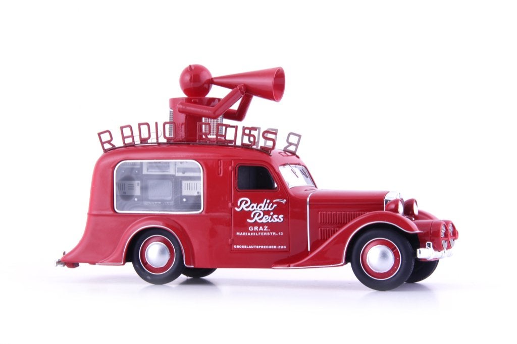 modelauto 1:43 autocult Steyr verkaufswagen radio reiss #, Ophalen of Verzenden, Nieuw, Auto, Overige merken