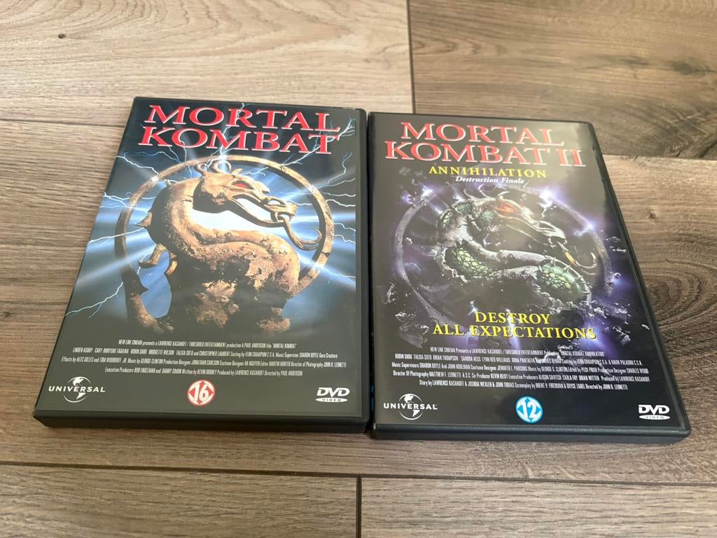 Mortal Kombat 1&2, Alle leeftijden, Ophalen of Verzenden, Zo goed als nieuw