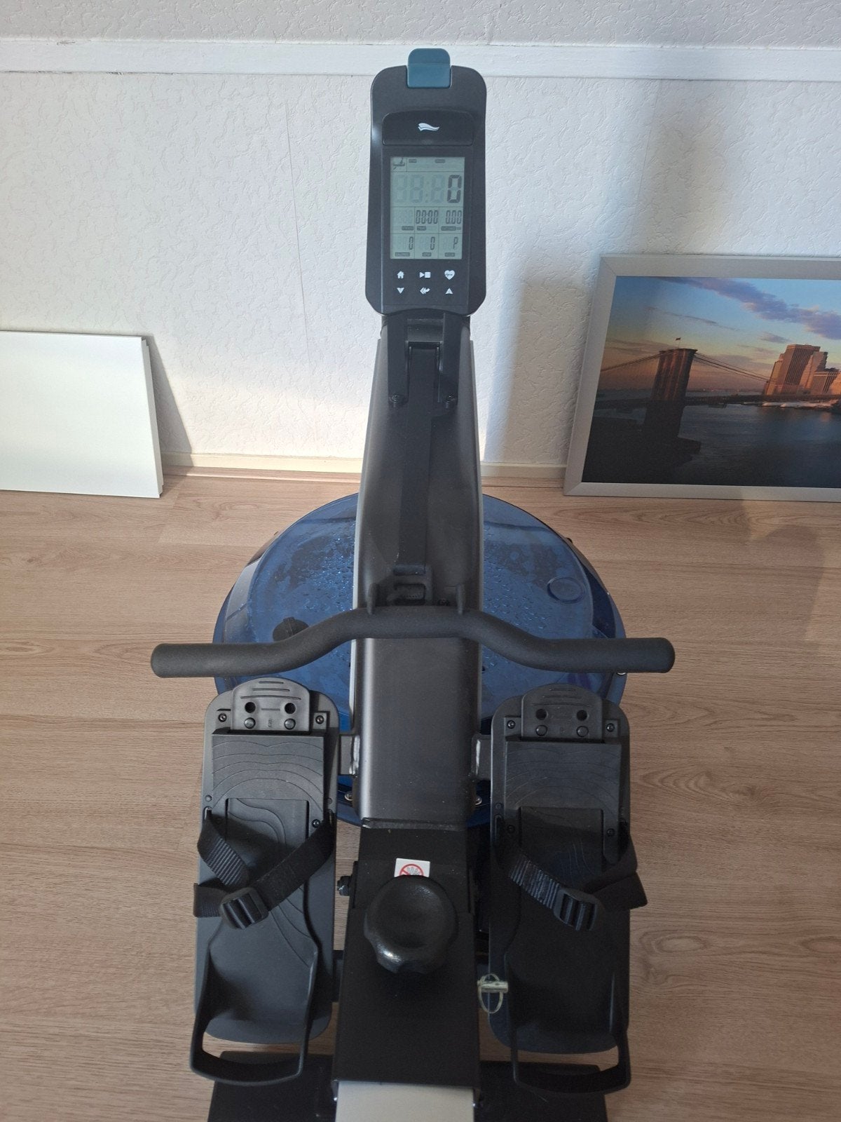 Crivit Roeitrainer met watertank - Zo goed als nieuw, Ophalen of Verzenden, Zo goed als nieuw, Rug, Metaal