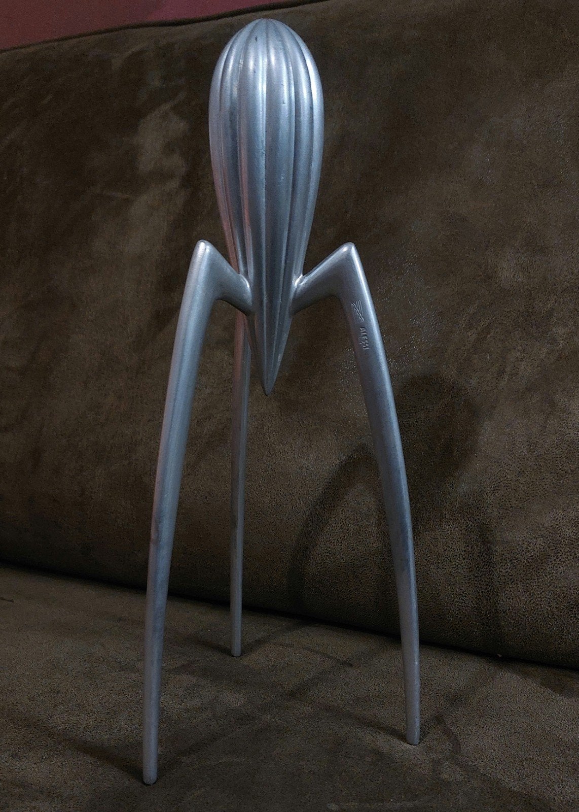 Originele Alessi Juicy Salif – Philippe Starck, Italy, Antiek en Kunst, Grijs, Gemerkt, Object, Ophalen of Verzenden