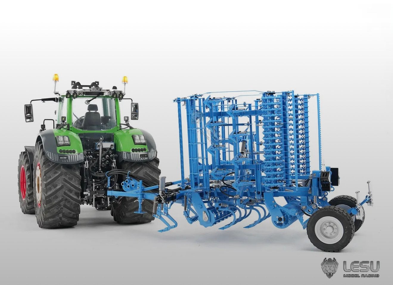 Hydraulische zaaibed combinatie Lesu RC 1/14 BouwKit, Ophalen of Verzenden, Nieuw, Schaal 1:14, Auto offroad