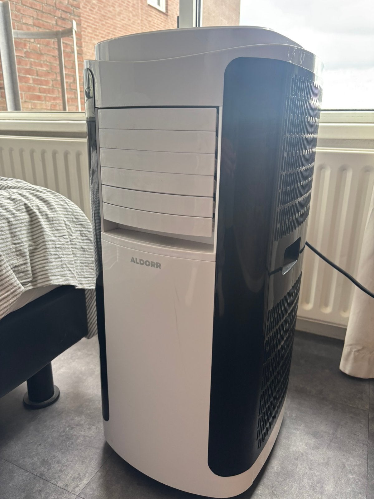 Aldorr 12000BTU Smart Airco met Wifi & App + Remote, Ophalen, 3 snelheden of meer, Zo goed als nieuw, Afstandsbediening