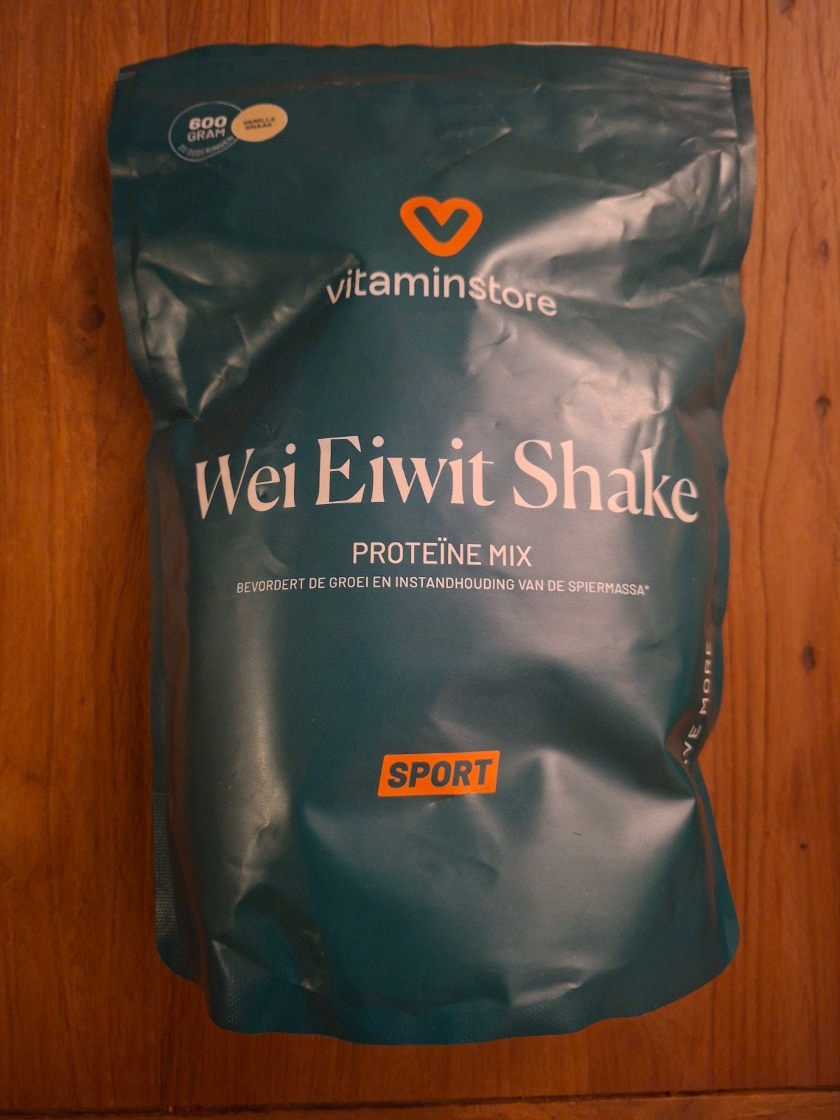 Vitaminstore Wei Eiwit Shake Proteïne Mix 600g, Ophalen of Verzenden, Gebruikt, Poeder of Drank