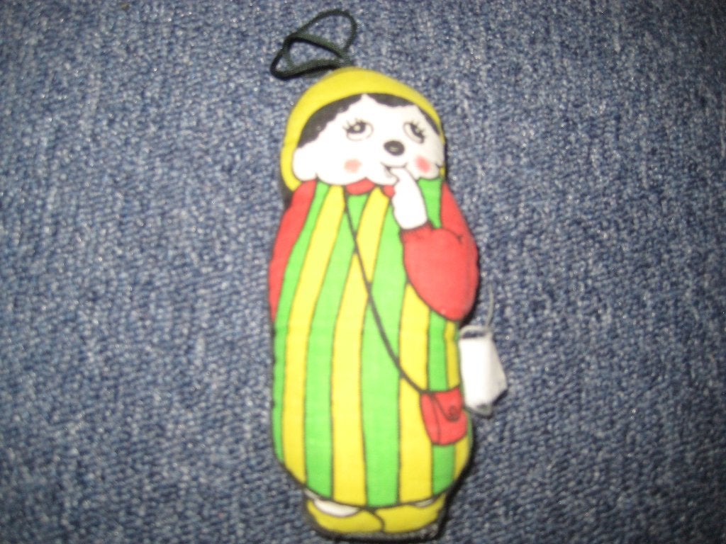 oude knuffel / hanger / popje, Gebruikt, Verzenden, Overige typen, Wasbaar