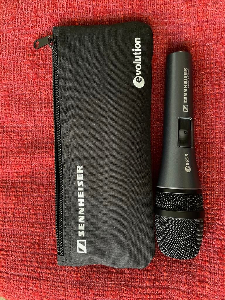 Sennheiser e 865 S Condensator Zangmicrofoon, Ophalen of Verzenden, Zo goed als nieuw, Zangmicrofoon