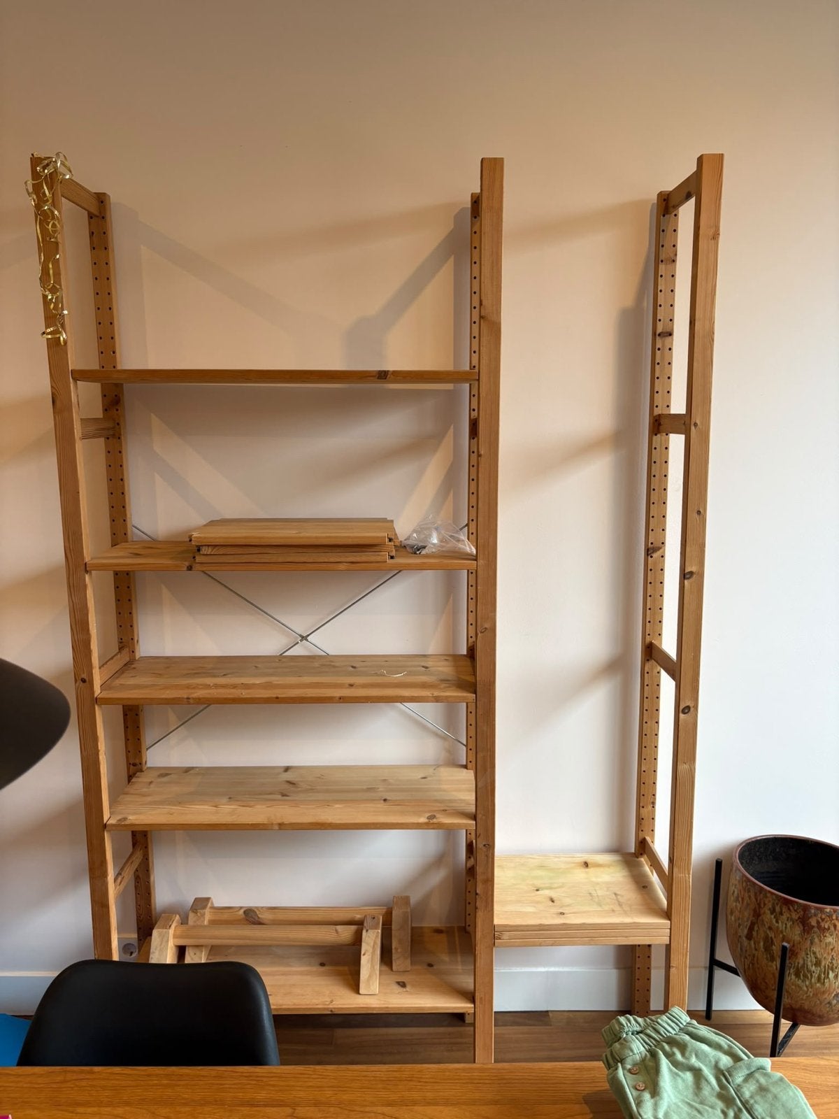Ivar kast, Ophalen, Met plank(en), Gebruikt, 100 tot 150 cm