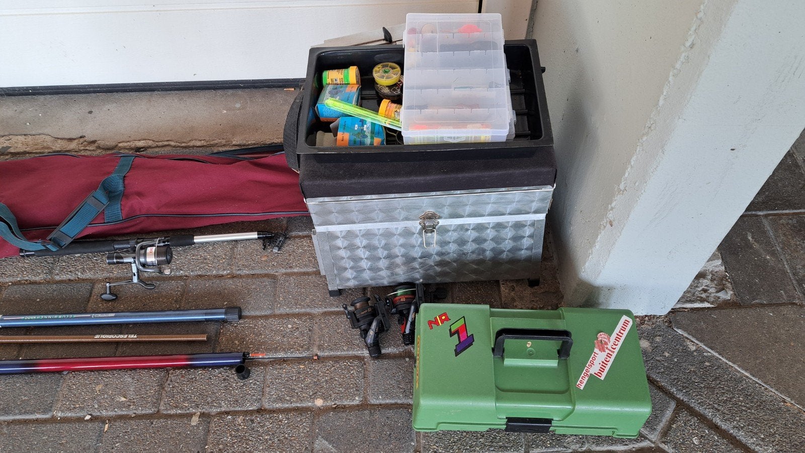 ZEER Grote partij visartikelen ( IN 1 KOOP), Ophalen