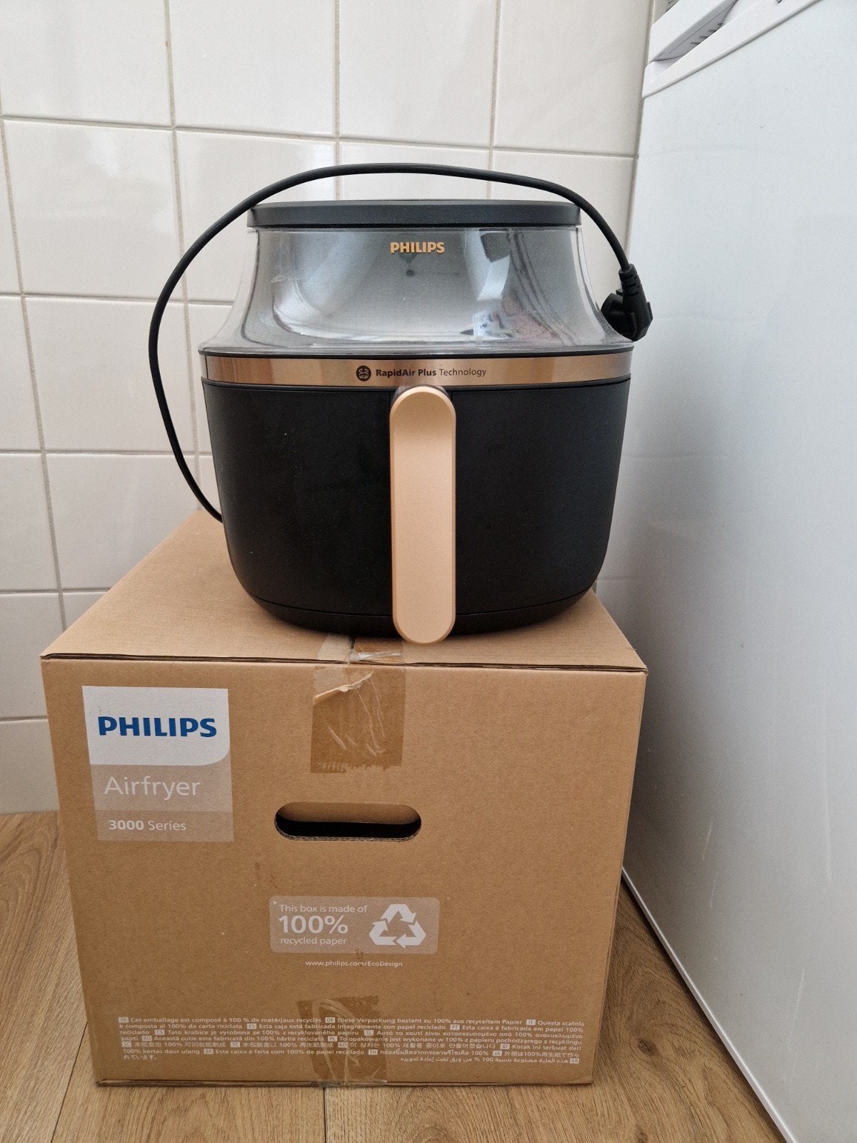 Philips Airfryer 3000 series 6.2 liter - Zo goed als nieuw, Witgoed en Apparatuur, Airfryers, Ophalen of Verzenden, Zo goed als nieuw