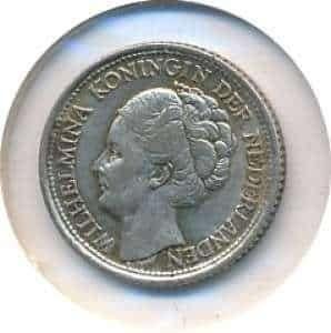 Nederland, 10 cent 1942 P, Postzegels en Munten, Munten | Nederland, Zilver, Ophalen of Verzenden, 10 cent, Koningin Wilhelmina