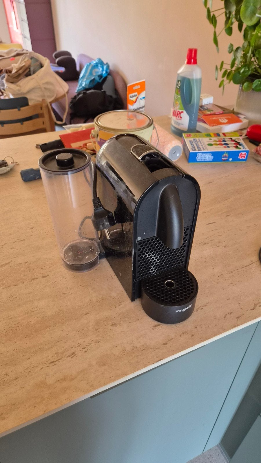 Mogimix Nespresso defecte koffiemachine, Verzenden, Espresso apparaat, 1 kopje, Niet werkend