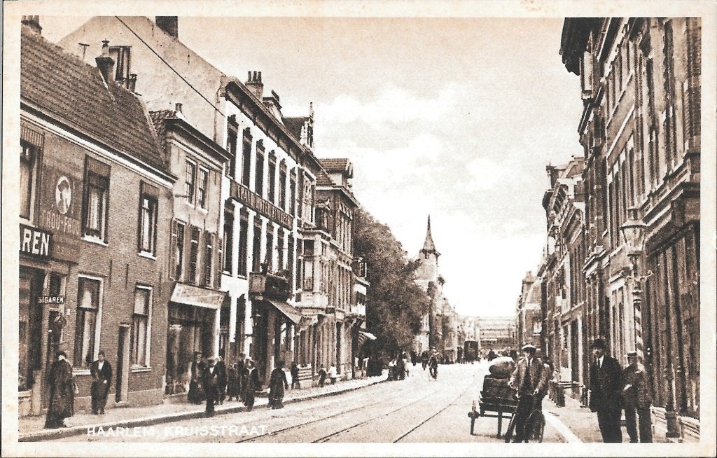 Kruisstraat Haarlem, Ophalen of Verzenden, 1920 tot 1940, Ongelopen, Noord-Holland