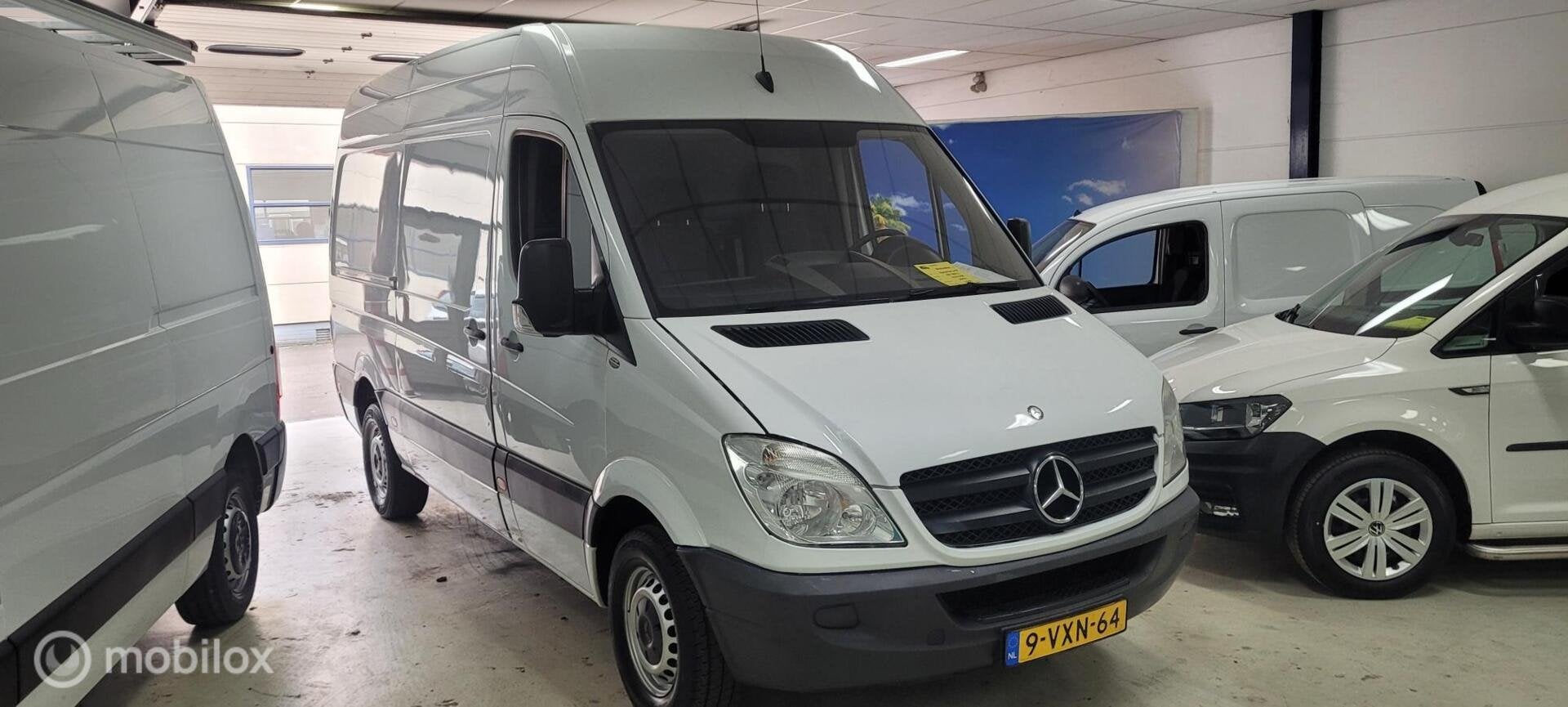 Mercedes Sprinter 313CDI 2.2 CDI 366 EHD, Auto's, Euro 5, Gebruikt, 4 cilinders, Wit