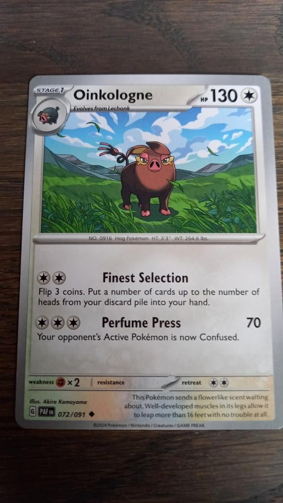 Pokémon kaart oinkologne, Ophalen of Verzenden