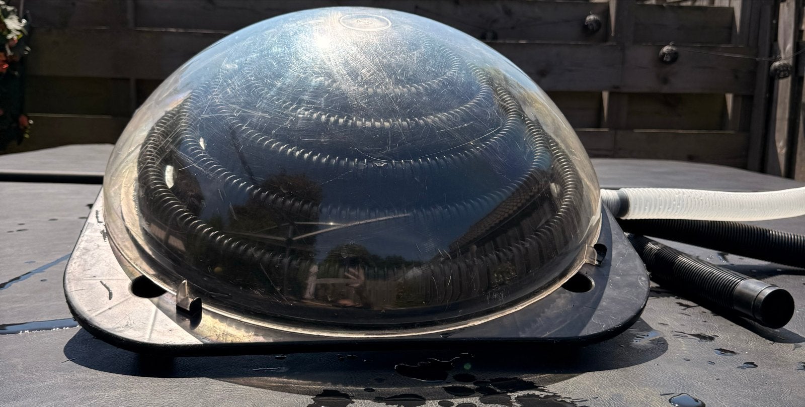 Solar bol zwembadverwarming - Gebruikt, Tuin en Terras, Zwembad-toebehoren, Ophalen of Verzenden, Gebruikt, Verwarming