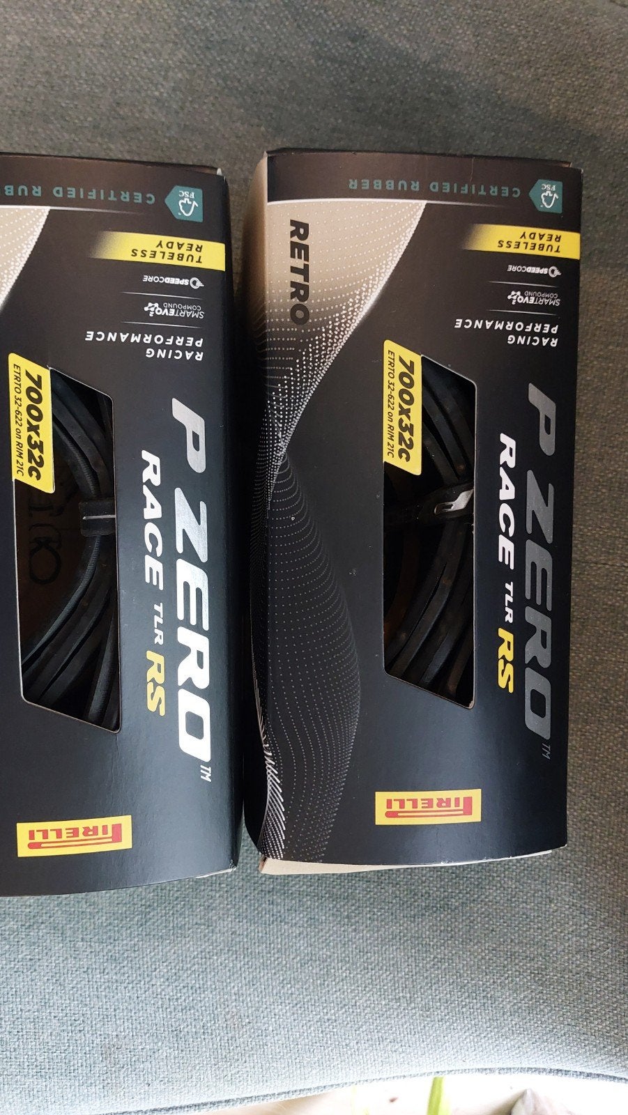 2x Pirelli P Zero 32mm Speedcore Retro, Fietsen en Brommers, Fietsonderdelen, Zo goed als nieuw, Band, Rubber, Ophalen of Verzenden