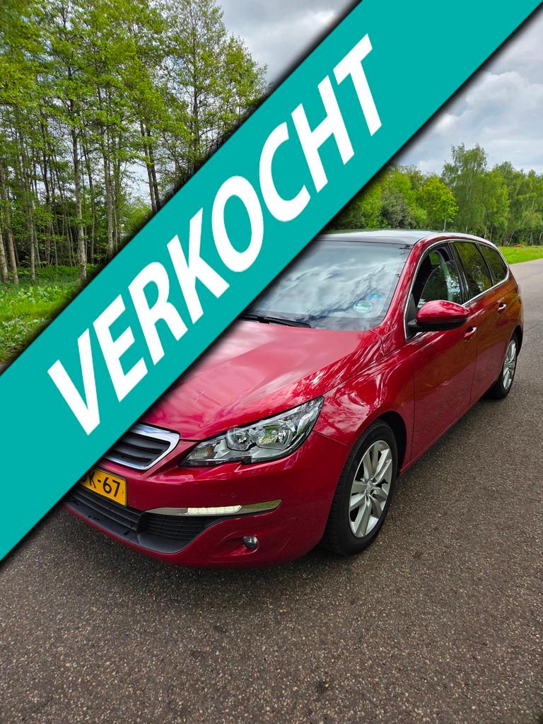 Peugeot 308 SW 1.6 BlueHDI Blue Lease Limited, Voorwielaandrijving, Gebruikt, 4 cilinders, Origineel Nederlands