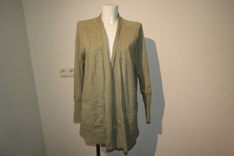 Repeat vest langer model Nieuw cashmere & zijde S/M