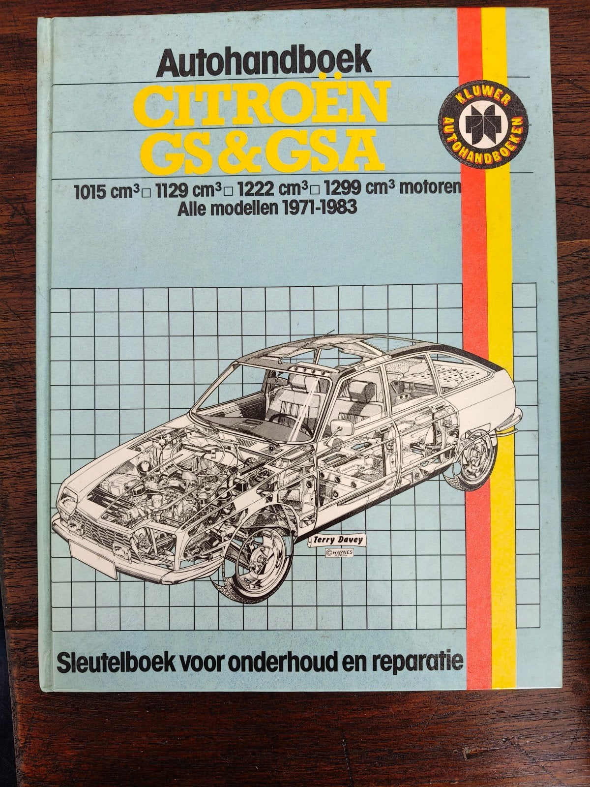 Autohandboek Citroën GS & GSA 1971-1983, Gelezen, Ophalen of Verzenden, Citroën, Kluwer Technische Boeken