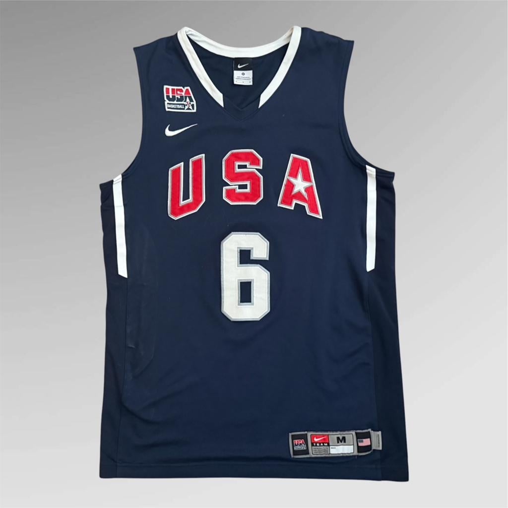 Nike LeBron James USA jersey maat M S Dream Team vintage top, Ophalen of Verzenden, Kleding