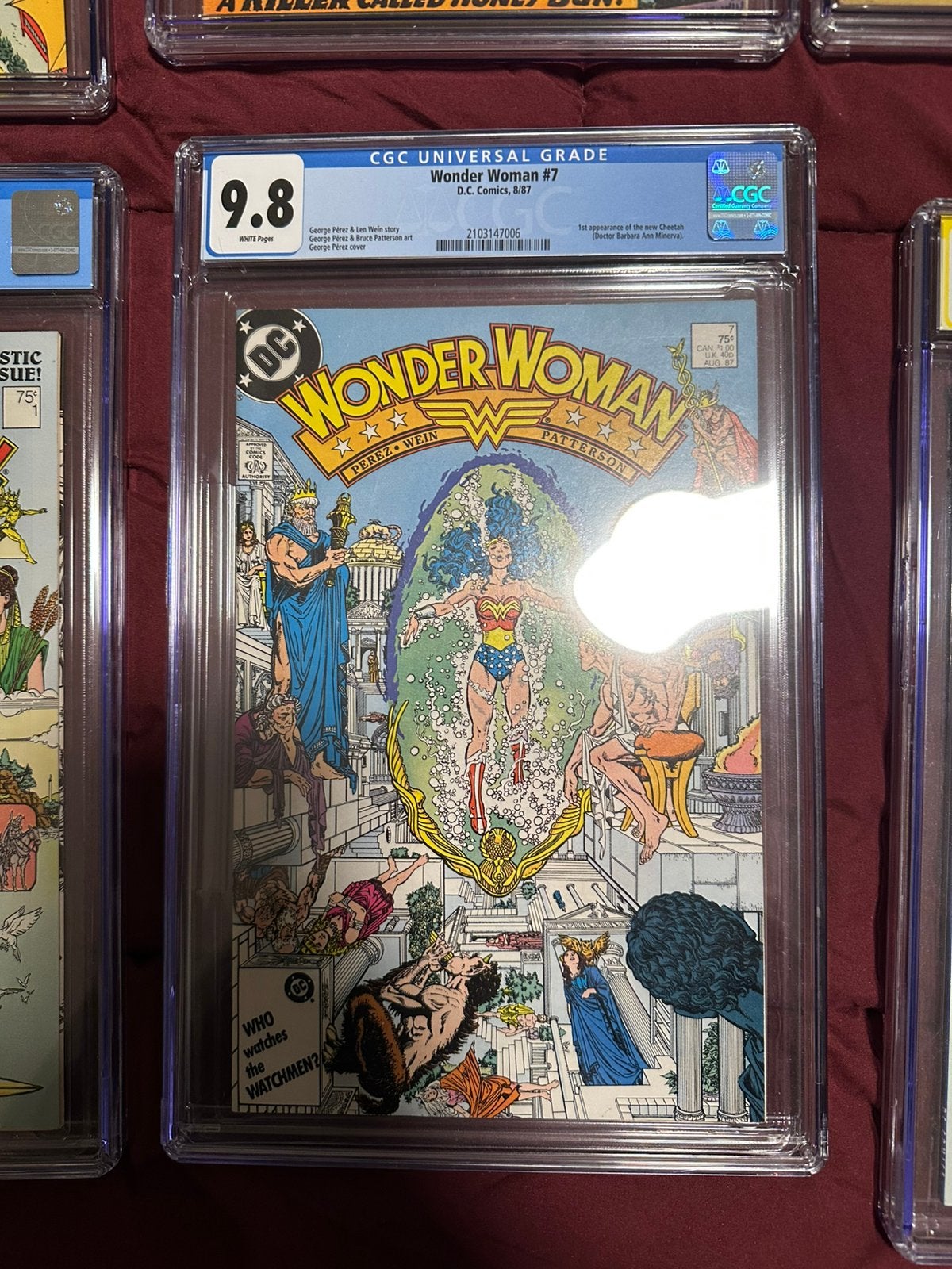 Wonder Woman #7 CGC 9.8, Boeken, Strips | Comics, Eén comic, Ophalen, Zo goed als nieuw, Amerika