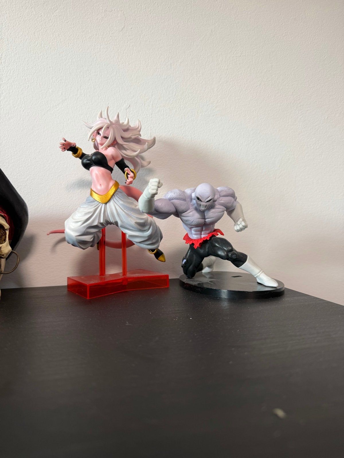 DBZ Figuren: Jiren en Android 21 - Dragon Ball Super, Ophalen of Verzenden, Zo goed als nieuw