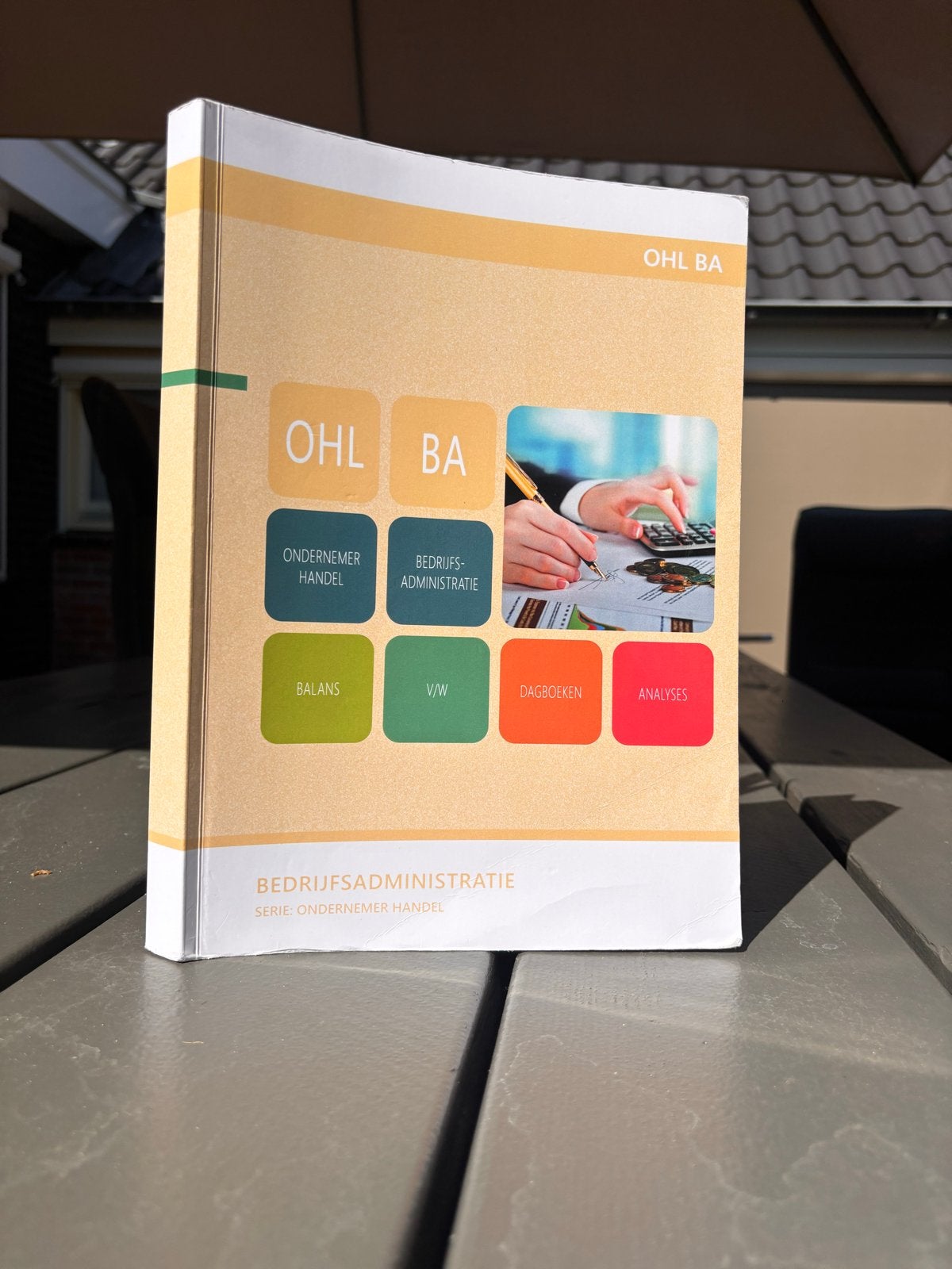OHL BA Bedrijfsadministratie - Ondernemer Handel, Ophalen of Verzenden, Gamma, Zo goed als nieuw, MBO
